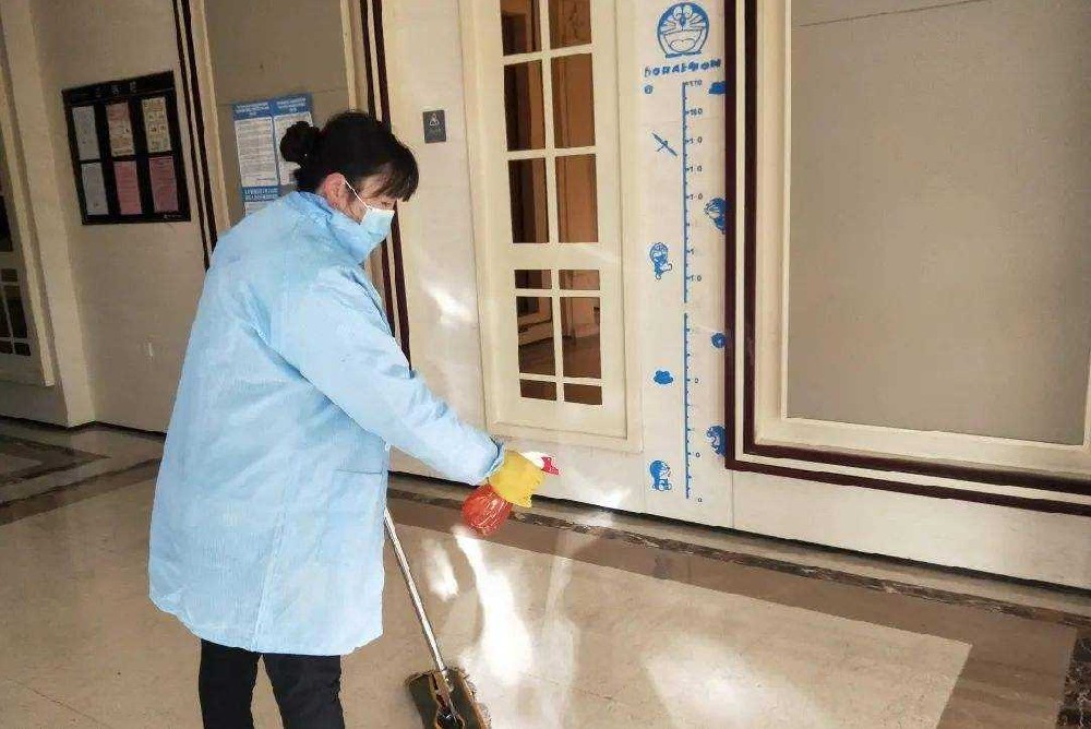 医院保洁托管服务现场